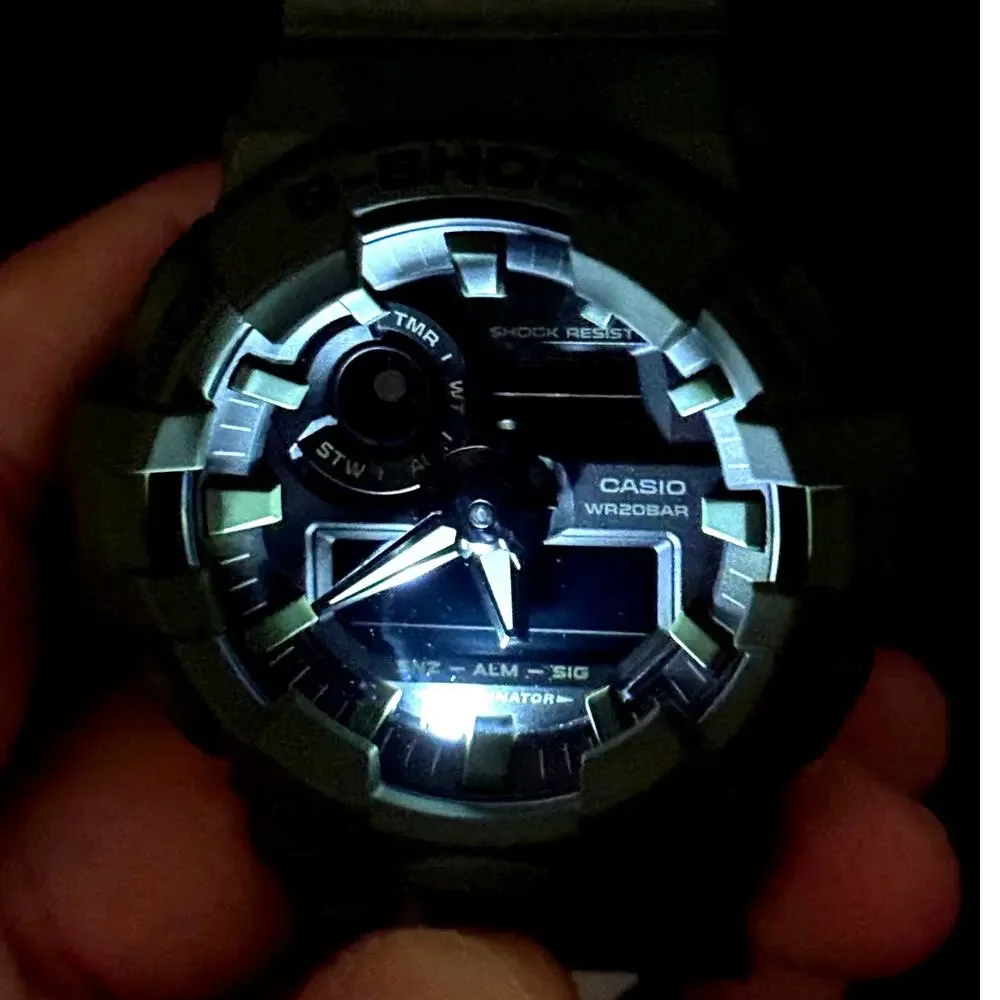 Casio G-Shock GA-700UC-3A Utility Color Olive Green Analog Digital Watch NWT